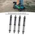 thumbnail image 3 of Shock Absorbers, 4Pcs Alloy 1/10 RC Shock Damper Dual Spring with 8 Spare Springs 120mm for Crawler Off Road Vehicles, 3 of 7