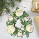 thumbnail image 5 of Fiudx Guirnalda Navideña con Velas Decorativas, Diseño de Mini Corona de Rosas, Arreglo Floral Artificial, Decoración para Puerta de Entrada o Boda, Ideal Como Regalo Navideño, Tamaño 20 X 20 Cm, 1 U, 5 of 6