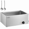 thumbnail image 1 of VEVOR Commercial Electric Food Warmer Countertop Buffet 19Qt 1200W Bain Marie, 1 of 9