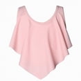 thumbnail image 4 of mgoYE Girl Swimsuit 10 Girls Swimsuit 2 Piece Bikini Set Tiered Ruffled Bathing Suit Two Piece Girls' Swimwear with Chest Pad(Pink,13-14 Years), 4 of 9