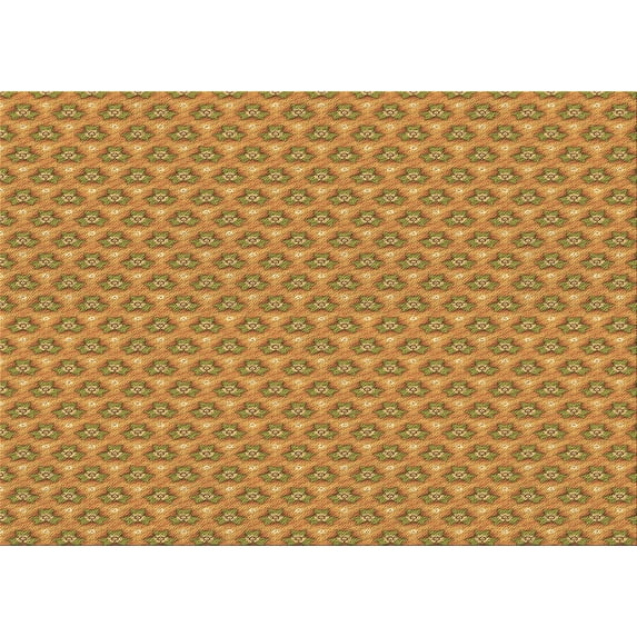 Ahgly Company Indoor Rectangle Patterned School Bus Yellow Area Rugs, 2' x 4'