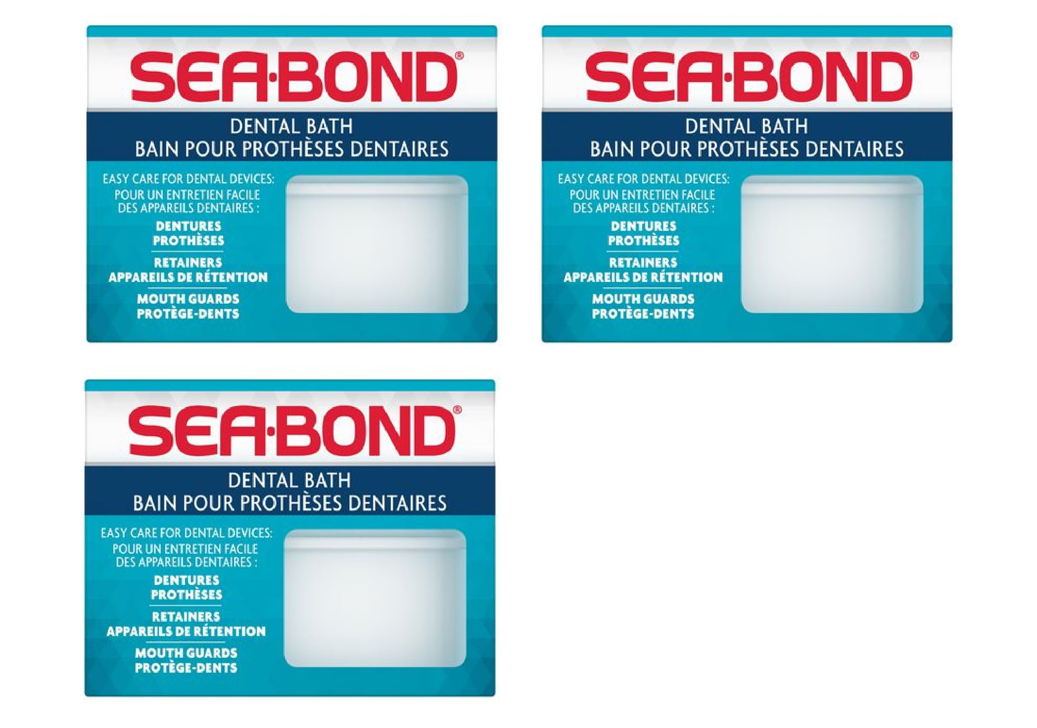 Sea Bond Dental Bath Works with Dentures Retainers Mouth Guard i Soldering