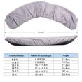 thumbnail image 3 of 9.8FT-18FT Waterproof Kayak Canoe Cover Fishing Boat Storage Dust Cover UV Protection Sunblock Shield, 3 of 6