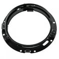 thumbnail image 1 of 7inch Électrolytique Noir Phare Extension de Support pour Moto, 1 of 8