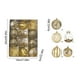 thumbnail image 3 of Noticias Producto Decoración navideña Traje Bola navideña Lentejuelas PE Bola de forma especial Colgante para árbol de Navidad Bola mixta, 3 of 5