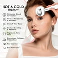 thumbnail image 4 of Ice Globes for Facials | Unbreakable Steel Cooling Roller | Cryo Sticks for Face | Massager for Face Neck & Eyes | Skin Care for Dark Circles, Puffiness, Wrinkles, Collagen Production (360 Rotating), 4 of 8