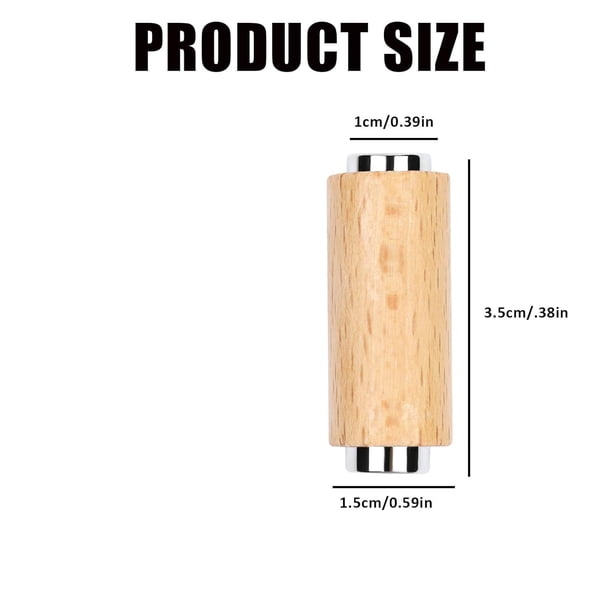 El cabezal magnético cilíndrico resistente de madera te ayuda a crear efectos de arte de uñas francés, arte de uñas con forma de corazón, arte de uñas con agujeros y mucho más.