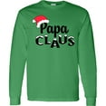 thumbnail image 3 of Inktastic Papa Claus Christmas Family Long Sleeve T-Shirt, 3 of 5