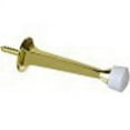 thumbnail image 2 of NATIONAL MFG/SPECTRUM BRANDS HHI N830-101 830101 Rigid Door Stop, 3-Inch, Polished Brass, 2 of 3