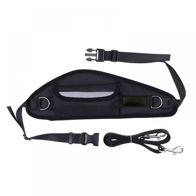 Pet Running Traction Rope Waterproof Waist Bag Sport Running Solid Ropes 1.2M