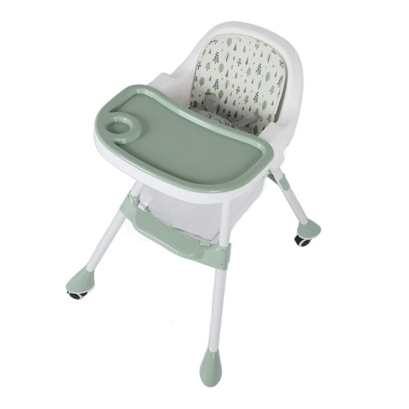 Trona para bebé con bandeja, trona plegable para bebé, trona para bebé, trona para alimentación de bebé diseñada para precisión