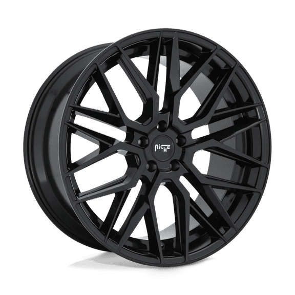 Niche M224 Gamma 22X10.5 5X130 35Et 84.1Cb Gloss Black Wheel