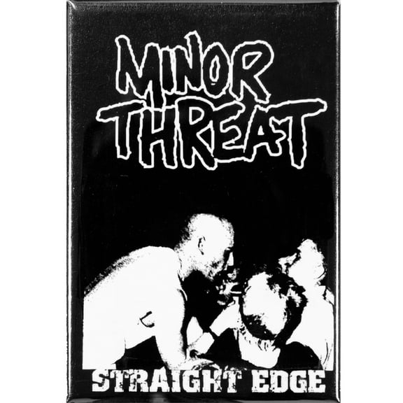 Minor Threat - Straight Edge Magnet