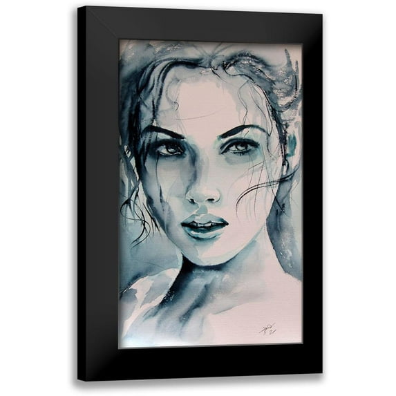 Kovacs, Anna Brigite 12x18 Black Modern Framed Museum Art Print Titled - Girl Portrait
