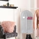 thumbnail image 1 of Trajes de hombre Funda de traje Bolsa de ropa engrosada Funda transpirable Traje no tejido Bolsa de almacenamiento Traje colgante Abrigo Bolsa de ropa para trajes Camisas Vestidos Blanco 130cm BLESIY Bolsas de traje, 1 of 8