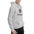 thumbnail image 5 of Orlando Storm Hoodie Men Women Unisex Fleece Casual Pullover Sweatshirt With Kangaroo Pocket, 5 of 5