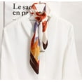 thumbnail image 5 of CHUNTIAN 100% Real Mulberry Silk Scarf -21'' x 21''- Lightweight Neckerchief –Women Men Small Square Digital Printed Scarves, 5 of 7