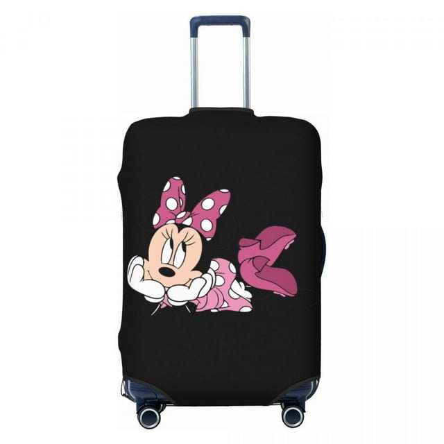 Custom Mickey Mouse Suitcase Cover Elastic Travel Luggage Covers for 18-32 inch