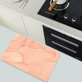 thumbnail image 6 of Diatomaceous Earth Bath Mat,Orange marble Soft Wrinkle Free Bathroom Floor Rugs Non-Slip Volume Super Absorbent Fast Drying for Bathroom Kitchen Door mat,Eco-Friendly Easy to Clean（43cmx70cm）, 6 of 6