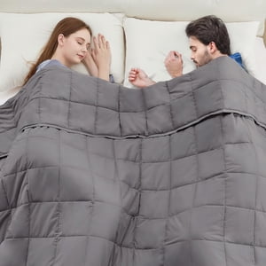 Teler King Weighted Blanket, 80x87 20lb Glass Beads