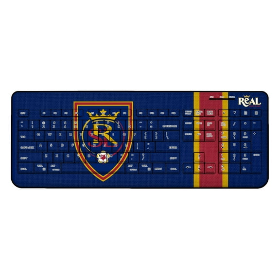 Real Salt Lake Team Stripe Wireless Keyboard