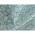 thumbnail image 3 of Ambesonne Coast Quilted Coverlet 3 Pcs, Summer Pop Art Seashell Print, Queen Size, White Reseda Green, 3 of 4