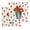 Red Green, variant on Red Tulip Flowers Kitchen Dish Towels for Drying Dishes Set of 2, Spring Floral Vintage Drum Country Yellow Waffle Weave Microfiber Hand Tea Bathroom Towels Quick Dry & Absorbent Towel 12x12