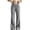 BN41_Gray, variant on Baggy Plaid Sweatpanst Women Fashion Flared Trousers With Pockets Fall Winter Thermal Slacks Khaki M