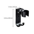 thumbnail image 6 of 2 Pc Shower Bracket Sprinkler Hose Wall Mount Nozzle Wand Holder Handheld Adjustable Base Head Bathroom Stand Aluminum, 6 of 6