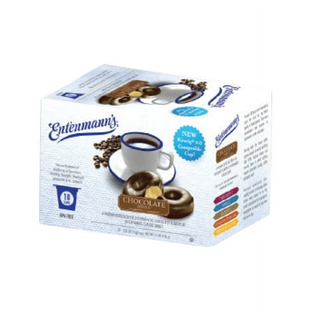 Entenmann's Chocolate Donut Pods, 10 Cups