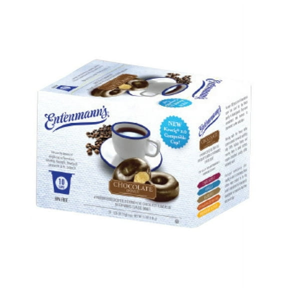 Entenmann's Chocolate Donut Pods, 10 Cups