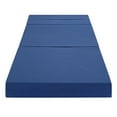 thumbnail image 6 of GrandRest 4'' Adult Tri-Fold Memory Foam Mattress, Blue, Twin XL, 6 of 13