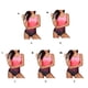 thumbnail image 2 of Wosthever Bañadores con estampado degradado para mujer, traje de baño elástico con cuello redondo, traje de baño Sexy Vintage para vacaciones Traje de baño Rosa s, 2 of 6