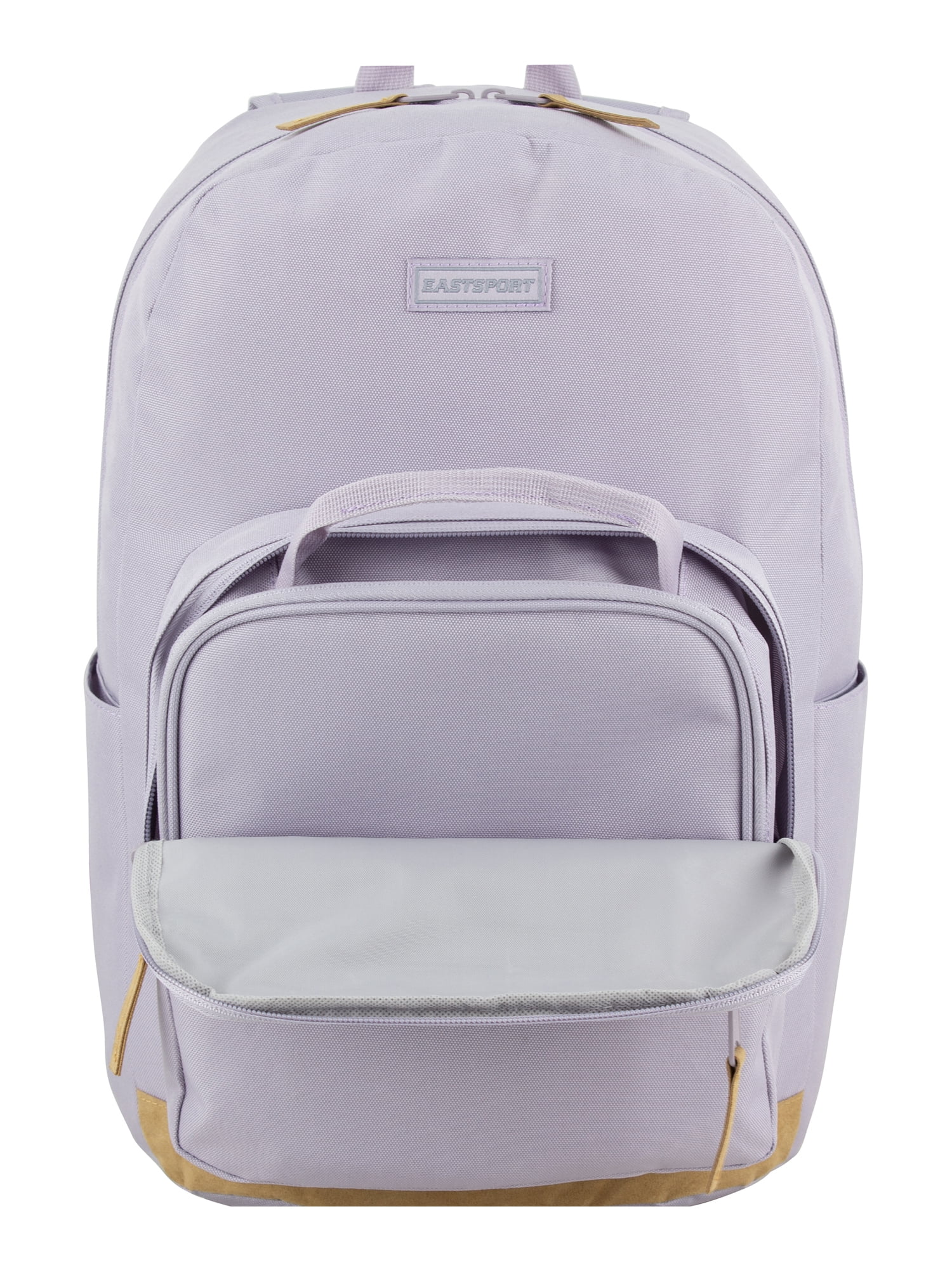 Eastsport Unisex 17" Backpack & Lunch Box 2-Piece Set, Thistle