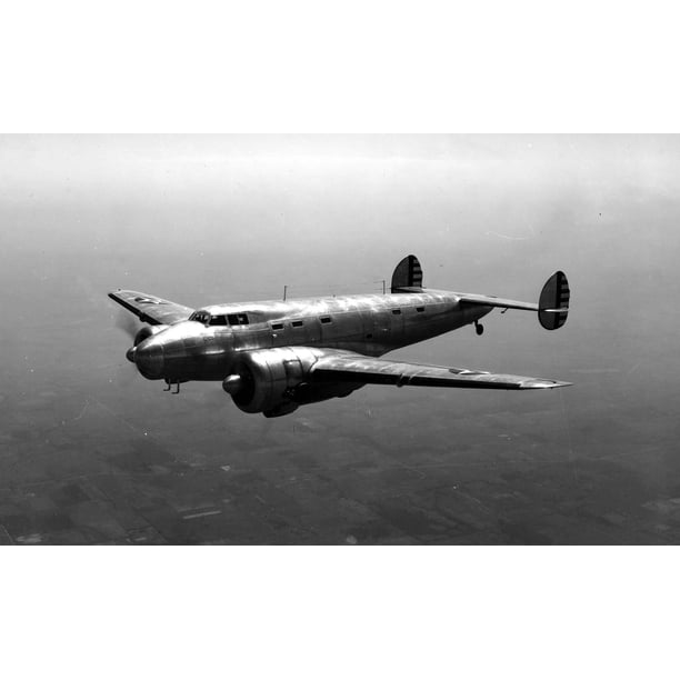 LAMINATED POSTER The Lockheed XC35, the first American aircraft with a