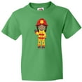 thumbnail image 3 of Inktastic African American Girl, Girl Fireman, Firefighter Youth T-Shirt, 3 of 5