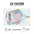 thumbnail image 6 of Liquipel Powertek Tie Dye Type-C Fast Charging Wall Charger 20W PD USB-C for iPhone, iPad, iWatch, Galaxy, Tablet, 6 of 7