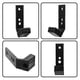 thumbnail image 5 of 4 Pcs J Hook Squat Rack Hitch Accessories Squat Rack Barbell Holder Gym Dumbbell Stand J Hooks Power Rack Gym Machines Home, 5 of 5