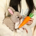thumbnail image 5 of Realistic Stuffed Animals&plush Toys, Easter Bunny Animals, Mini Soft Plush Rabbit Toys, Home Decor Birthday Gifts, 5 of 7