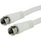 thumbnail image 1 of GE RG6 Cable coaxial, conectores tipo F de 25 pies, coaxial doble blindado, salida de entrada, coaxial de baja p&eacute;rdida, ideal para antena de TV, DVR, VCR, receptor de sat&ea GE home electrical NA, 1 of 4