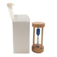 thumbnail image 4 of Rongfmy 3 Sand Timer Wooden Sandglass Sand Timer for Child Time Games Interval Training, Blue, 4 of 9