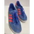 thumbnail image 1 of Adi - das Munchen Shoes Mens Size 12 Striped Suede Originals Trainers Blue Red, 1 of 6
