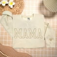 thumbnail image 3 of Embroidered Mama Mom Sweatshirt - Perfect for Christmas 2023, 3 of 7