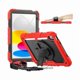 thumbnail image 1 of wonima44 timecity for iPad (A16) 11th/ 10th Generation Case 11''/ 10.9 Inch (2025/2022) - Heavy Duty Protective Cover with Screen Protector, Stand, Shoulder Strap & Pencil Holder | Kids-Friendly - Red, 1 of 1