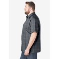 thumbnail image 4 of KingSize Men's Big & Tall Wrinkle-Resistant Short Sleeve Button Down, Printed, 4 of 6