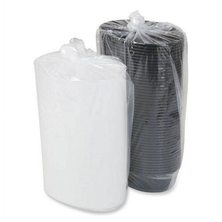 Newspring VERSAtainer Microwavable Containers, Oval, 16 oz, 6.8 x 4.8 x 1.9, Black/Clear, Plastic, 150/Carton Newspring VERSAtainer Microwavable Containers, Oval, 16 oz, 6.8 x 4.8 x 1.9, Black/Clear, Plastic, 150/Carton