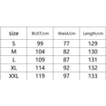 thumbnail image 5 of Ocean Print Midi Dress Women Puff Sleeve Button Front Belted Casual Summer Dress, 5 of 8