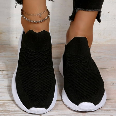

Christmas Sports Fashion SlipOn Sneakers Women Shoes Runing Mesh Shoes Breathable Outdoor Women s Sneakers