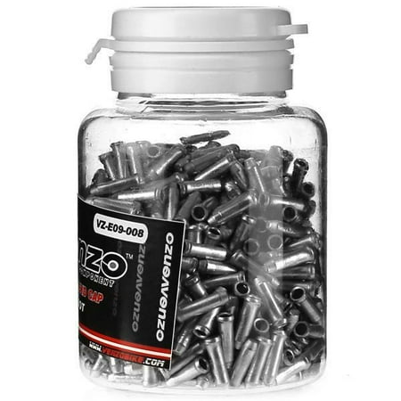 Bike Shifter Cables - 500pcs Bike Bicycle Shifter Brake Cable Ends Silver