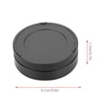 thumbnail image 1 of M Rear Lens Metal Protection  Alloy Protect Water Dust Scratches M Mount Camera Lenses Photography Accessory Black, 1 of 7